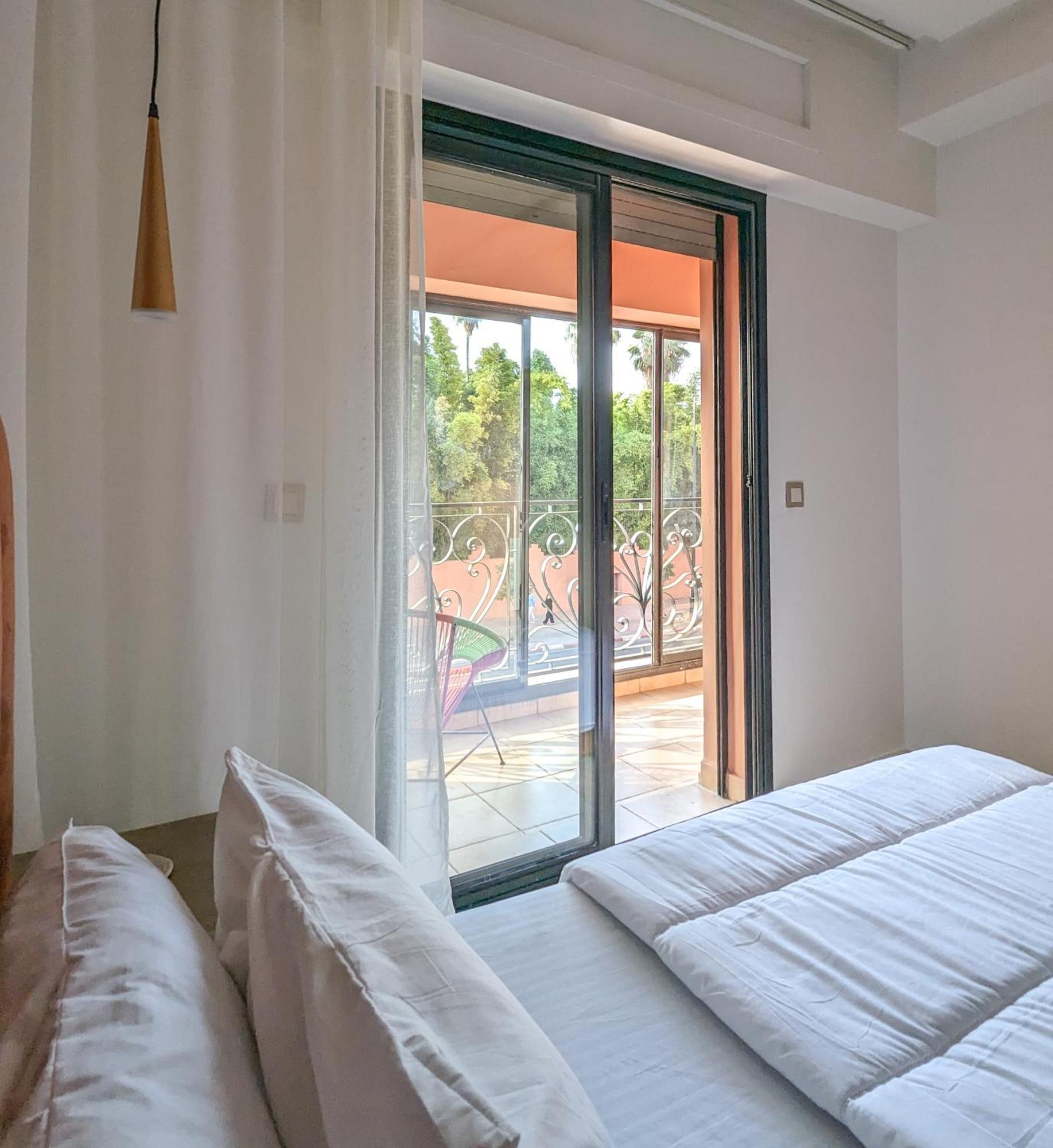 Apartement Panoramic View Majorelle Garden With Pool Marrakesz Zewnętrze zdjęcie