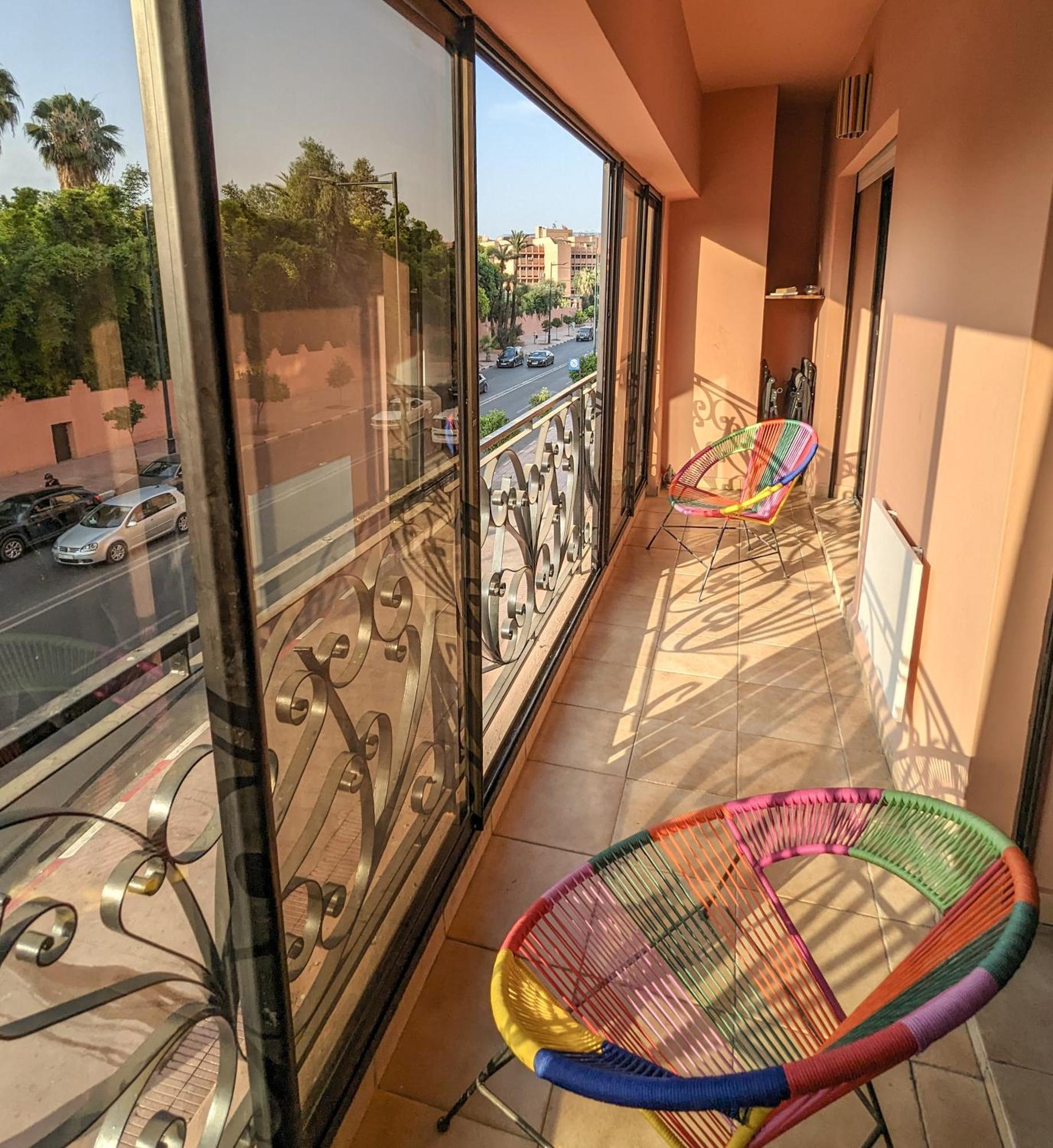 Apartement Panoramic View Majorelle Garden With Pool Marrakesz Zewnętrze zdjęcie